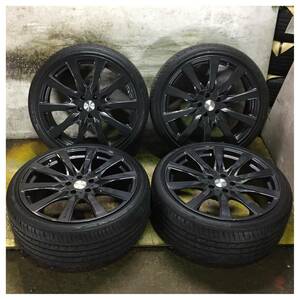 2 BRIDGESTONE 245/35R20 2021年製 9分目 ROJAM エスティマ C-HR ヴェルファイア エクストレイル エルグランド CR-V アテンザ等 *6326