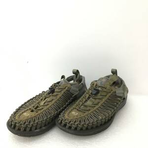 KEEN UNEEK HT キーン ユニーク HT (カモフラ柄サンダル スニーカー)1019953 サイズ：28.0㎝ ユーズド