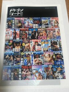 新日本プロレス　棚橋弘至　週刊プロレストークショー来場者特典クリアファイル&ポートレート2枚