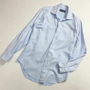 267 Maker's Shirt 鎌倉 メーカーズシャツ カマクラ 長袖 ワイシャツ 225 Liberty SLIM FIT 日本製 ビジネス オフィス ライトブルー 40116F