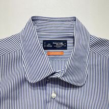 267 Maker's Shirt 鎌倉 メーカーズシャツ カマクラ ストライプ 長袖 ワイシャツ 225 Liberty CONTEMPORARY SLIM FIT 日本製 メンズ 40116M_画像4