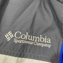 256 Columbia コロンビア マウンテンパーカー メンズ M CORE ナイロンジャケット アウトドア キャンプ 登山 ロゴ刺繍 フード付き 40103M_画像8