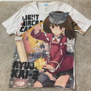 53 艦隊これくしょん -艦これ- 龍驤改二フルグラフィックTシャツ アニメ 二次元 COSPA サイズL 漫画 40105AG