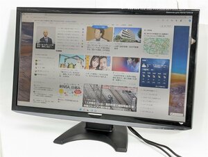 1円～ 27インチワイド 中古液晶モニター 三菱 MITSUBISHI RDT273WLM(BK) フルHD 解像度1920×1080 TN液晶 HDMI端子 DVI-D VGA端子