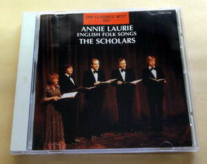 ザ・スコラーズ / イギリス民謡集 CD The Scholars English Folk Songs Annie Laurie アカペラ スコットランド民謡 アイルランド 蛍の光
