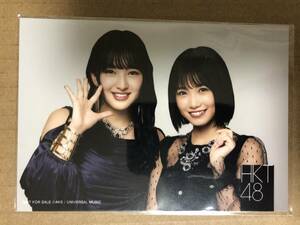 HKT48 店舗特典 092 新星堂/WonderGOO特典 生写真 朝長美桜 田島芽瑠 AKB48