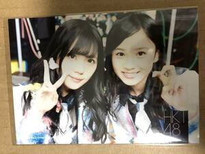 HKT48 店舗特典 バグっていいじゃん ヨドバシカメラ特典 生写真 荒巻美咲 田中優香 AKB48