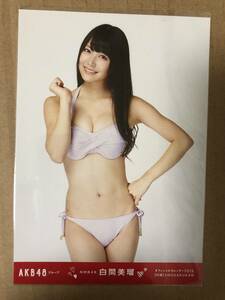 NMB48 白間美瑠 AKB48グループ オフィシャルカレンダー2015 生写真 水着 CALENDAR