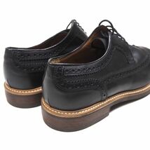 P328 未使用品 ジャンカルロモレリ イタリアンレザー ウイングチップ ビジネスシューズ 本革 GIANCARLO MORELLI 43(27.5cm) 紳士靴_画像7