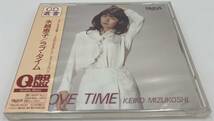 N34 【未開封CD】水越恵子/水越けいこ/Love Time/ラブ・タイム/94年盤/TACX-2430_画像1