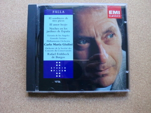 ＊【CD】カルロ・マリア・ジュリーニ指揮／FALLA El Sombrero De Tres Picos 他（0777 7 64746 2 5）（輸入盤）