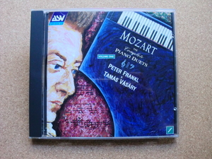 ＊【CD】ピーター・フランクル（P）タマーシュ・ヴァーシャーリ（P）／モーツァルト COMPLETE PIANO DUETS VOL.1（CD DCA792）（輸入盤）