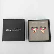 【新品】海外限定 Disney×BAUBLEBAR ディズニー バウブルバー コラボ ミニー ピアス イヤマフ ミニーマウス アメリカ US限定_画像3