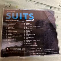 SUITS スーツ　SEASON 2 オリジナルサウンドトラック　CD _画像2