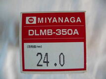 ミヤナガ　デルタゴンメタルボーラー　350A DLMB35A24 刃先径24ｍｍ 未使用品　6個セット_画像4