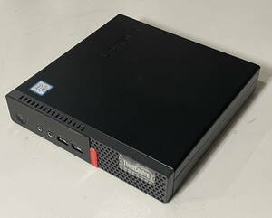 即決 LENOVO ThinkCentre M710q Tiny Core i3 7100T 3.4GHz/8GB/SSD256GB/Windows10Pro64Bit リカバリ済 着払60サイズ 10MQS21900