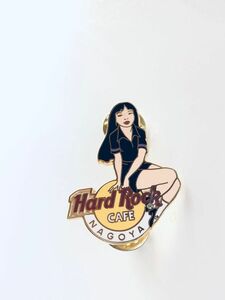 ハードロックカフェ黒服Nagoya ピンバッジ限定品