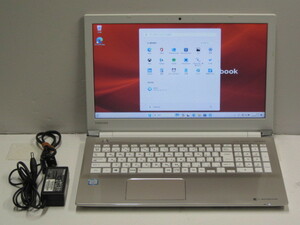 【中古】TOSHIBA dynabook P3-T4KS-BG P3T4KSBG Windows11アップグレード