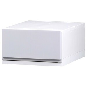  clothes case storage case plastic drawer chest 1 step pushed inserting . change closet stylish lips 351( light gray )