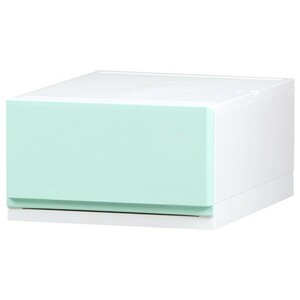  clothes case storage case plastic drawer chest 1 step pushed inserting . change closet stylish lips 351( light blue )