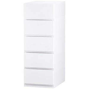  clothes case storage case plastic drawer chest 5 step pushed inserting . change closet stylish lips 355( all white )