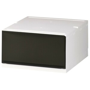  clothes case storage case plastic drawer chest 1 step pushed inserting . change closet stylish lips 351( dark gray )