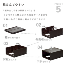 衣装ケース 収納ケース プラスチック 引き出し チェスト 3段 押入れ 衣替え クローゼット おしゃれ リップス353（オールホワイト）_画像7