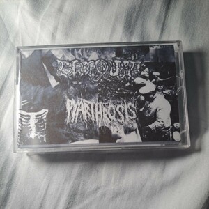 【25本限定ノイズゴアグラインド】 Banquet / Pyarthrosis Split カセットテープ ブラックメタル デスメタル