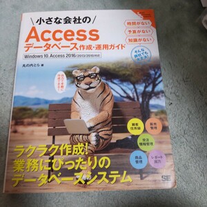 小さな会社のＡｃｃｅｓｓデータベース作成・運用ガイド　自力で手軽に作成できる！ （Ｓｍａｌｌ　Ｂｕｓｉｎｅｓｓ　Ｓｕｐｐｏｒｔ） 