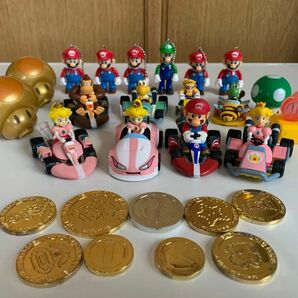 スーパーマリオ マリオカート　フィギュア　プルバック　