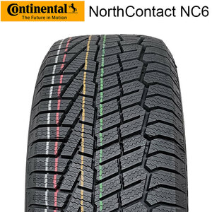 【2022年製】 Continental 185/60R15 84T North Contact NC6 ノースコンタクト コンチネンタル スタッドレス 冬タイヤ 雪 1本