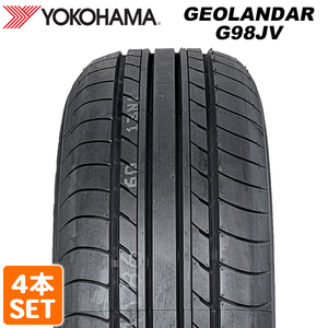 【2022年製】 YOKOHAMA 215/60R17 96H GEOLANDAR G98JV ジオランダー ヨコハマタイヤ サマータイヤ 夏タイヤ ラジアルタイヤ 4本セット