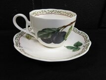 ｍ8850 美品　Noritake Primachina 　カップ＆ソーサー　全4客セット　野イチゴ柄　りんご柄？　ROYAL PRCHARD　カップ口径約8cm_画像3