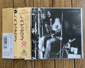 名盤探険隊 L.A.ゲッタウェイ◆L.A.GETAWAY - JOEL SCOTT HILL/JOHN BARBATA/CHRIS ETHRIDGE オビ付国内盤