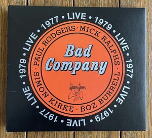 bado* Company *Bad Company - LIVE 1977 & 1979 2 листов комплект US запись 