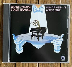 ◆GEORGE SHEARING & BARRY TUCKWELL - PLAY THE MUSIC OF COLE PORTER ジョージ・シアリング＆バリー・タックウェル 国内盤