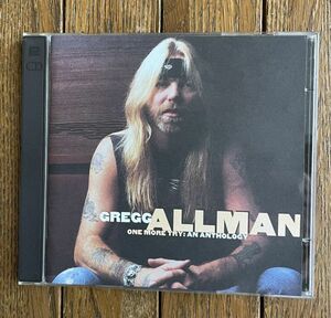 サザン・ロック◆ THE ALLMAN BROTHERS BANDのグレッグ・オールマン GREGG ALLMAN - ONE MORE TRY:AN ANTHOLOGY US盤2枚組