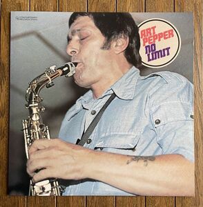 ◆ART PEPPER - NO LIMIT アート・ペッパー - ノー・リミット 国内盤