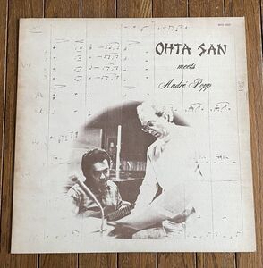 HAWAII ハワイアン・ウクレレ◆OHTA SAN - MEETS ANDRE POPP ハーブ・オオタ / アンドレ・ポップ US盤