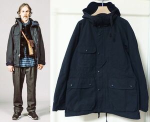 17AW Engineered Garments エンジニアードガーメンツ Field Parka Nyco Ripstop フィールド パーカー M 紺