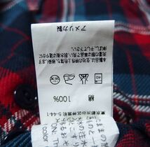 Engineered Garments エンジニアードガーメンツ Work Shirt Heavy Twill Plaid ワーク シャツ XS チェック_画像4