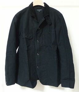 17AW Engineered Garments エンジニアードガーメンツ Coverall Jacket Cotton Double Cloth カバーオール ジャケット S 黒