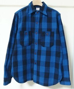 22AW WAREHOUSE ウエアハウス Lot 3104 FLANNEL SHIRTS A柄 チェック フランネル シャツM 15-15.5