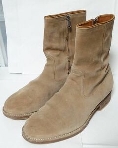 NONNATIVE ノンネイティブ RANCHER ZIP UP BOOTS COW LEATHER サイドジップ スウェード ブーツ 9.5