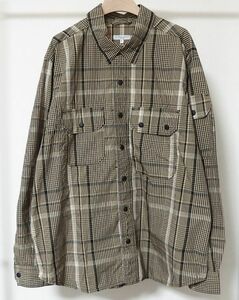 21SS Engineered Garments エンジニアードガーメンツ Field Shirt Jacket Nyco Plaid フィールド シャツ ジャケット L チェック