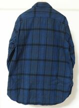 22AW Engineered Garments エンジニアードガーメンツ Work Shirt Plaid Cotton Flannel ワーク シャツ XS チェック フランネル_画像2