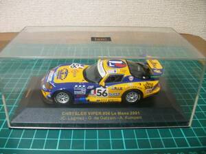 【ixo】【1/43】【未使用？】【M24】CHRYSLER VIPER #56 LeMans2001 一応ジャンク扱　詳細不明　現状優先！