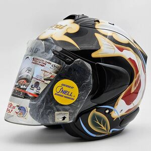 ARAI SZ-RAM3 NISHIKIGOI BLACK アライ SZラム3 錦鯉 ブラック 東単 Sサイズ(55-56cm)