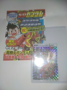 ガンダム限定カードダス　超戦士ガンダム野郎　やまと先生　SDガンダムスペシャルアンソロジー 硬質ケース付き送料162円