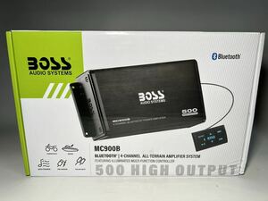 BOSS 500W 防水マリンオーディオ Bluetooth アンプ マリンデッキ 水上バイク マリンジェット ジェットスキー